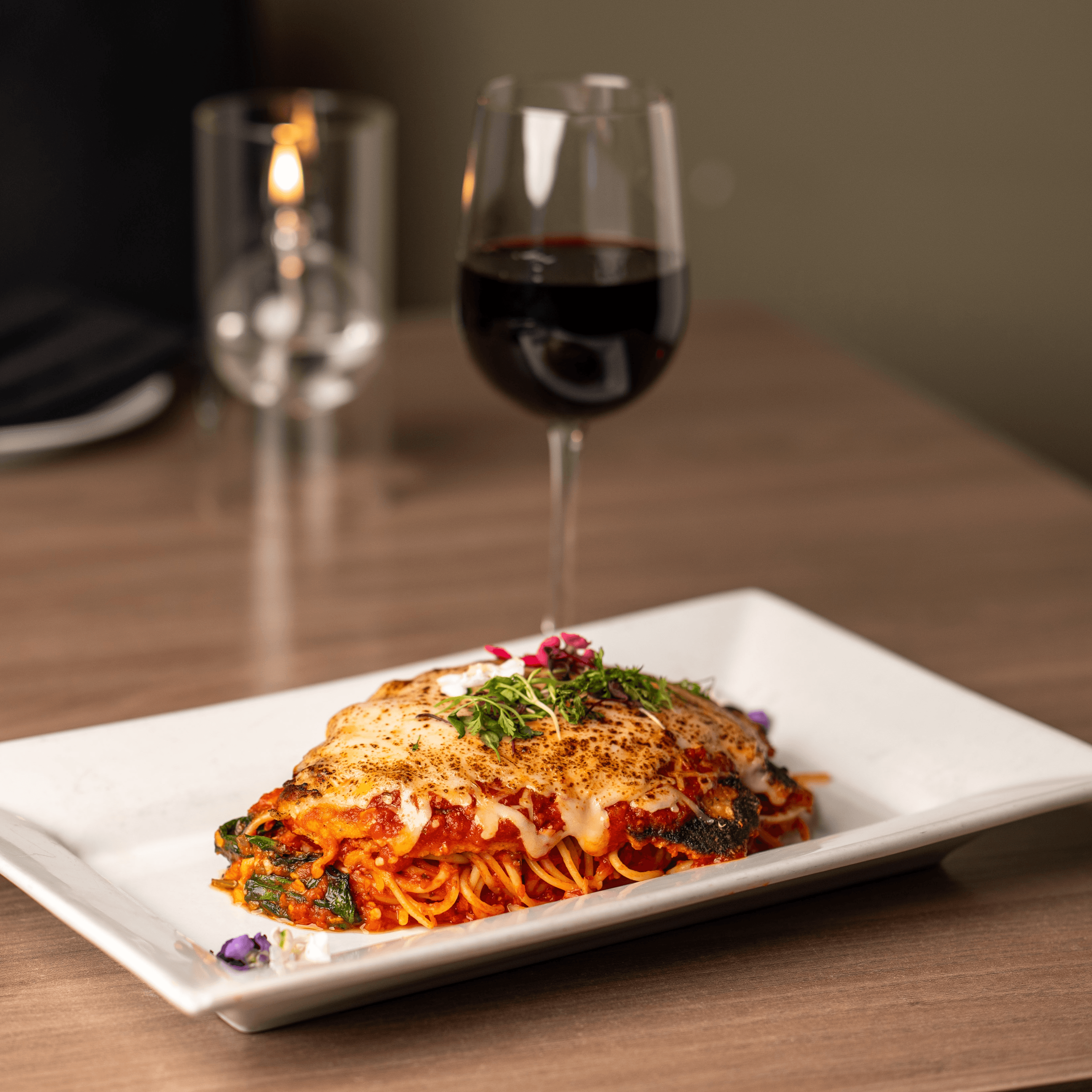 Vitello Alla Parmigiana.