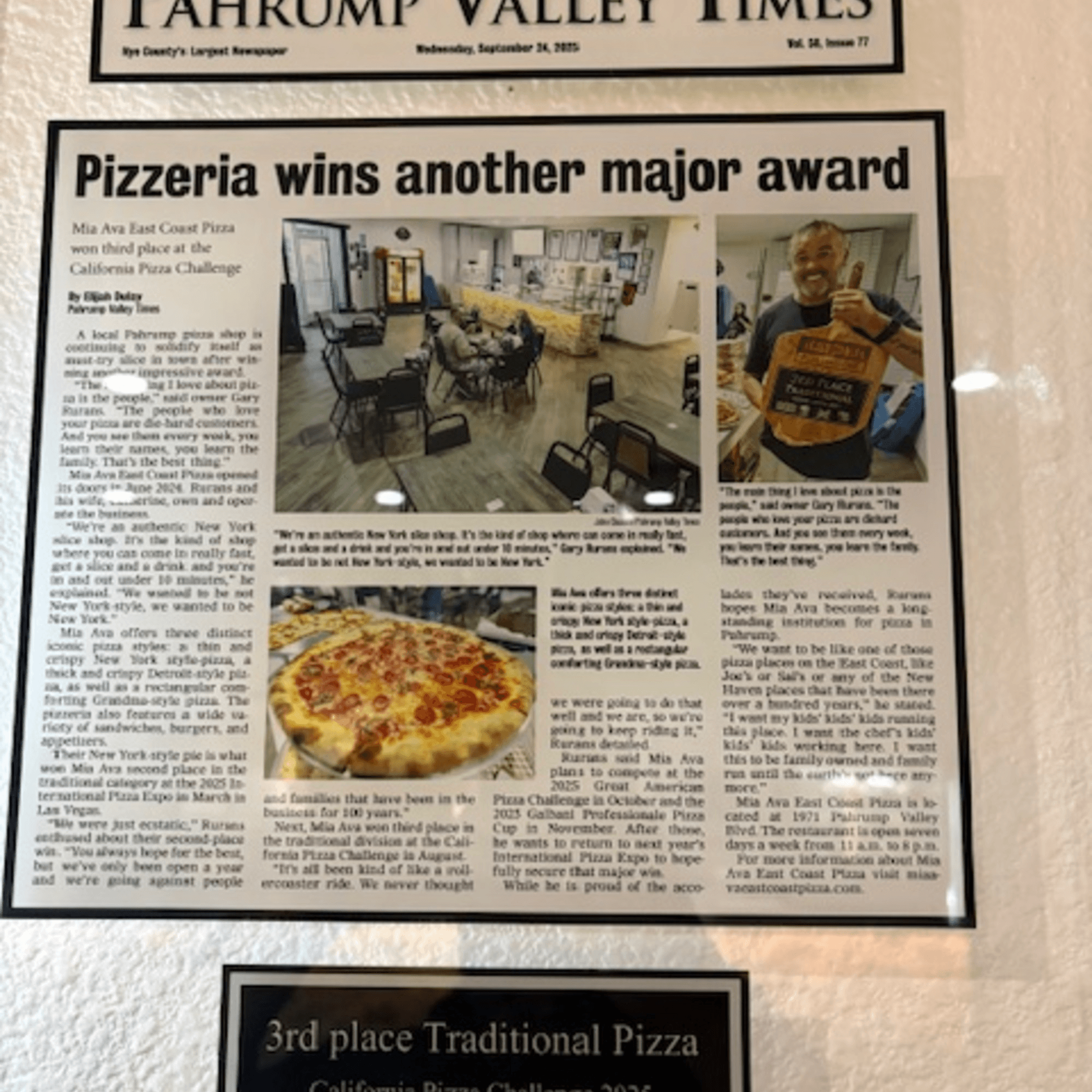 Mia Ava East Coast Pizza gallery image #17