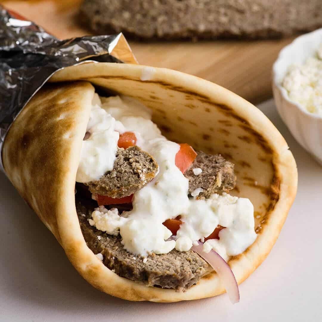 Gyro on Pita Lamb.