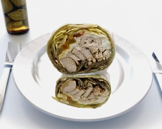 Chicken Bruchesta Wrap.