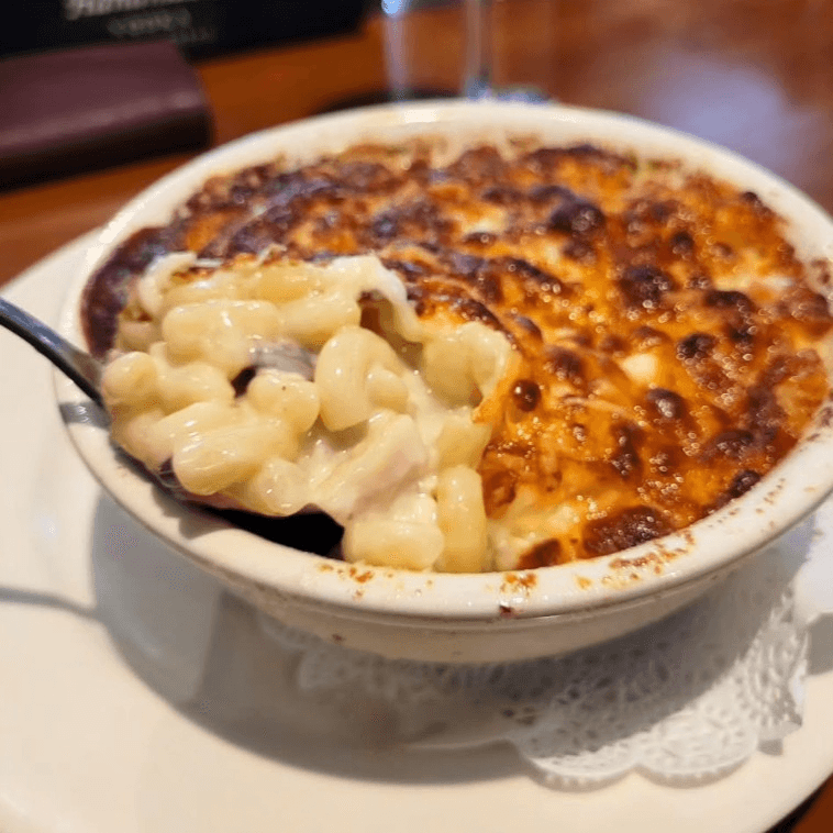 White Truffle Mac & Cheese.