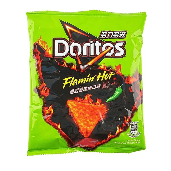 Doritos Flamin Hot Jalapeno.