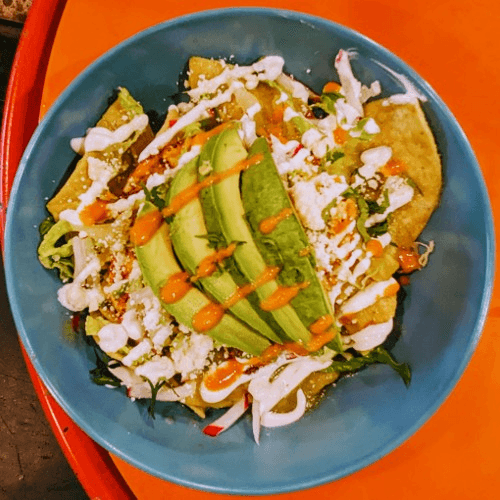 Chilaquiles Verdes Pastor