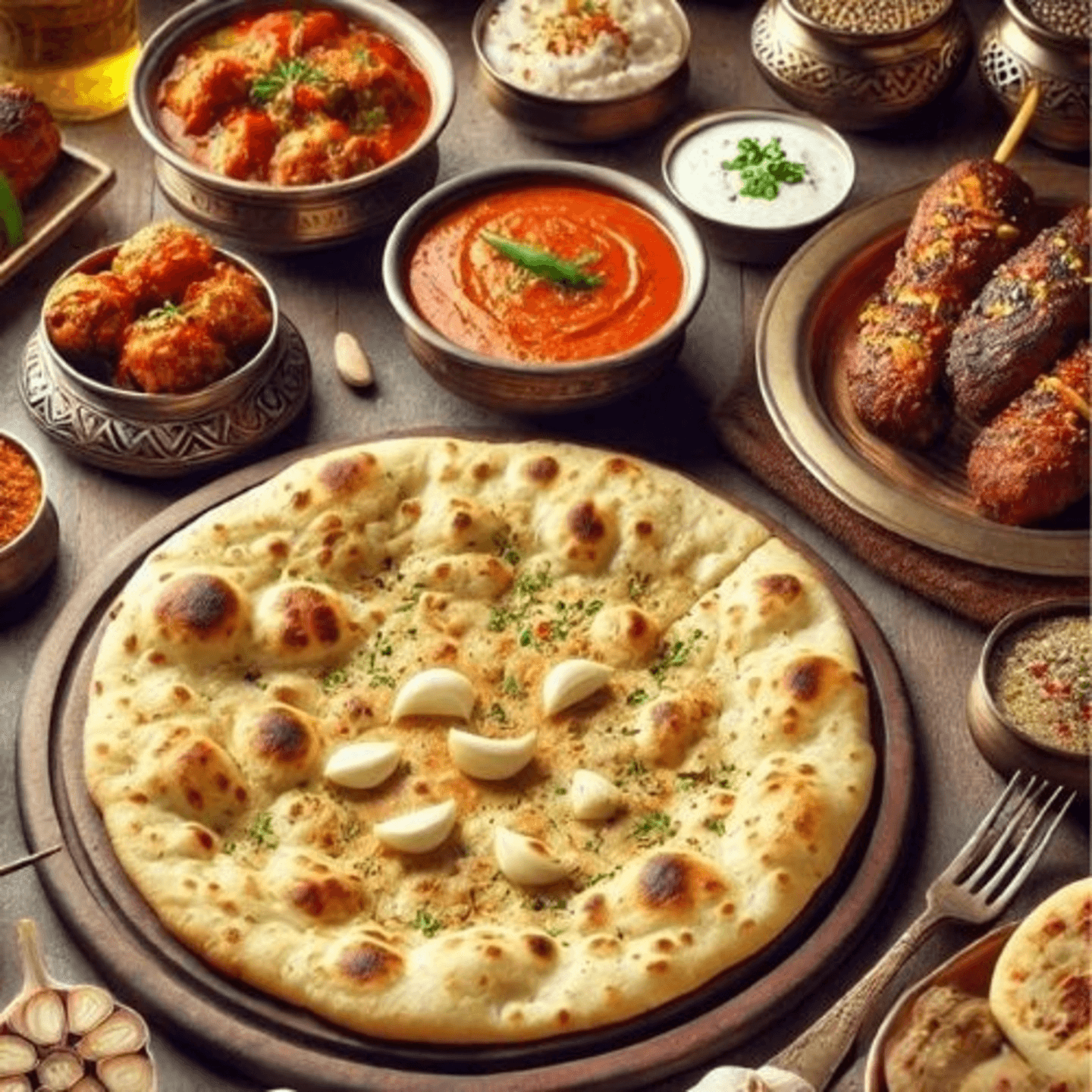 Perfect Pairings for Garlic Naan