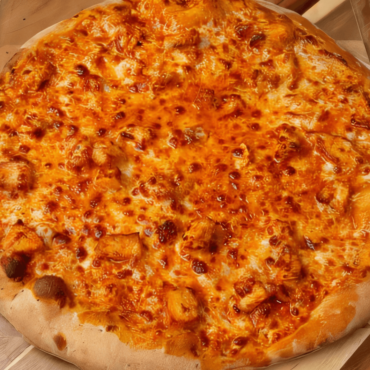Buffalo Chicken Pizza.