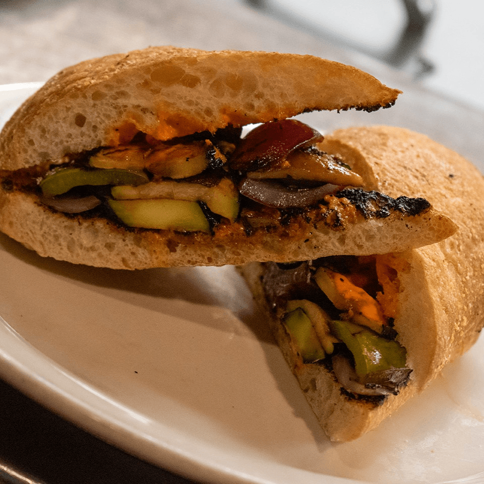 Grilled Veggie Sandwich.