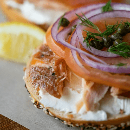 Smoked Salmon Bagel