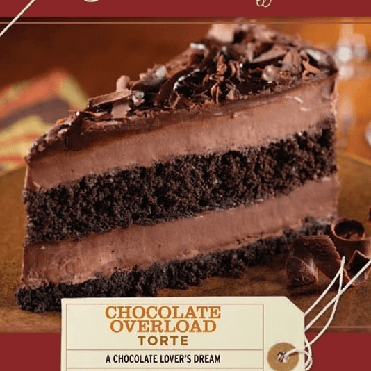 Chocolate “Overload” Cake.