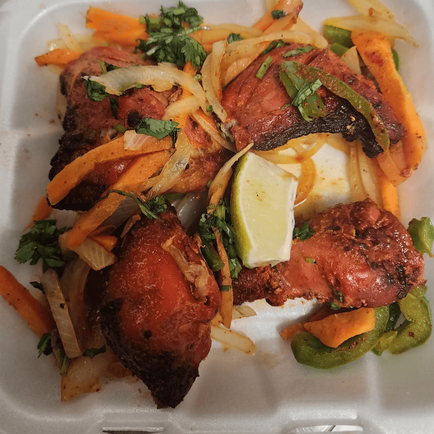 Tandoori Chicken Half.