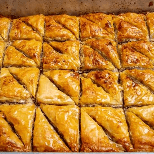 Homemade Baklava.