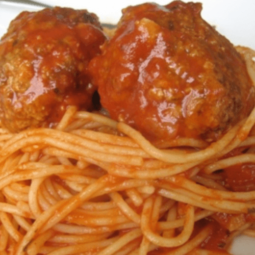 Spaghetti Meatballs Bolognese