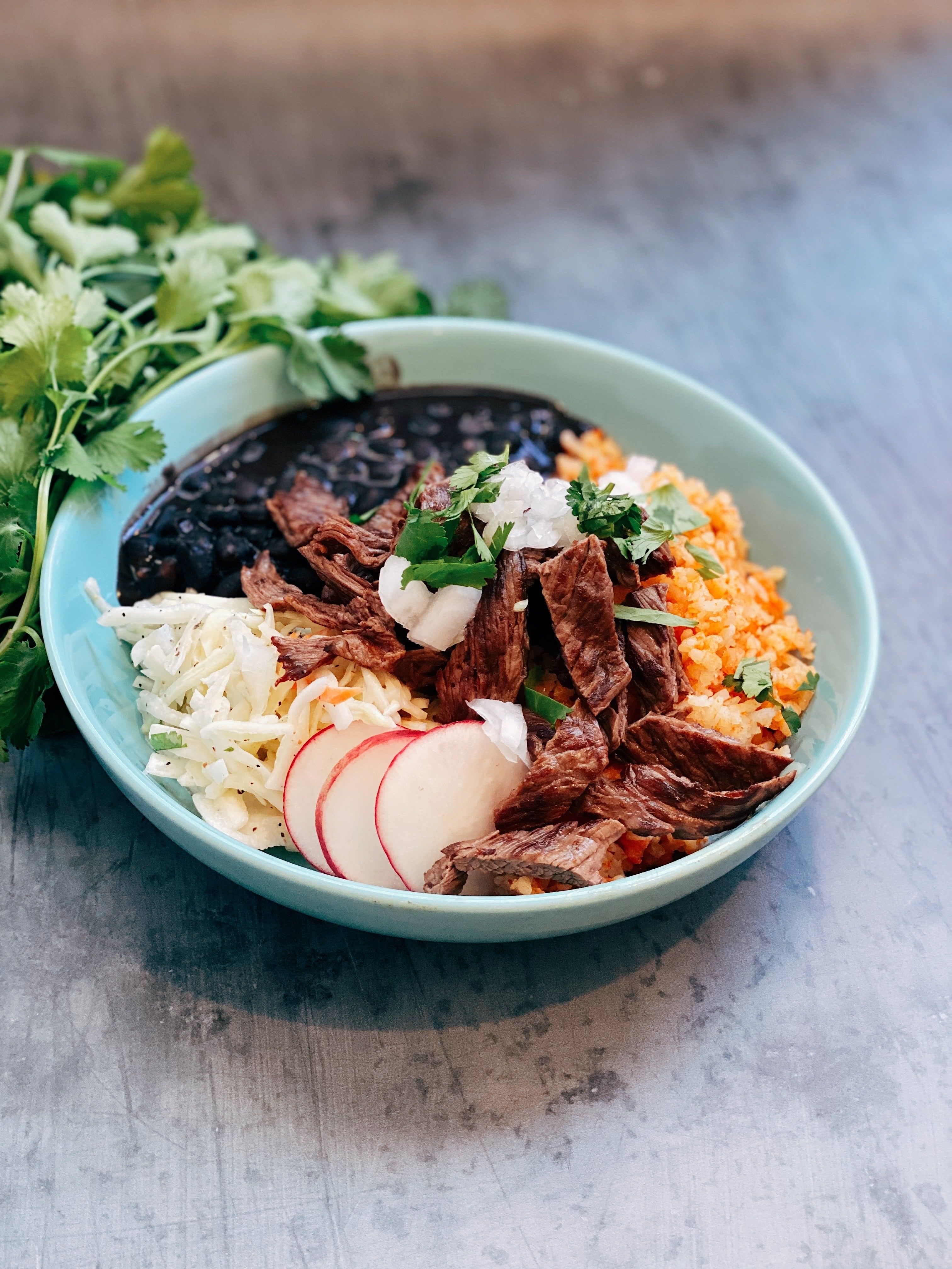 Carne Asada Bowl.