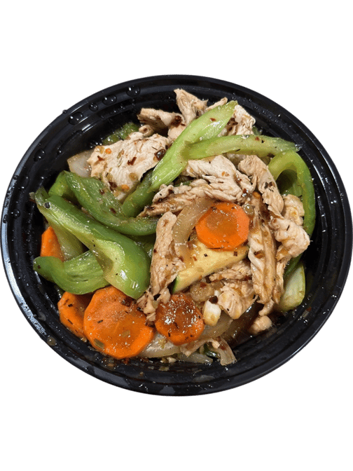 80. Stir-Fried Spicy Chicken with Lemongrass (Ga Xao Xa Ot).