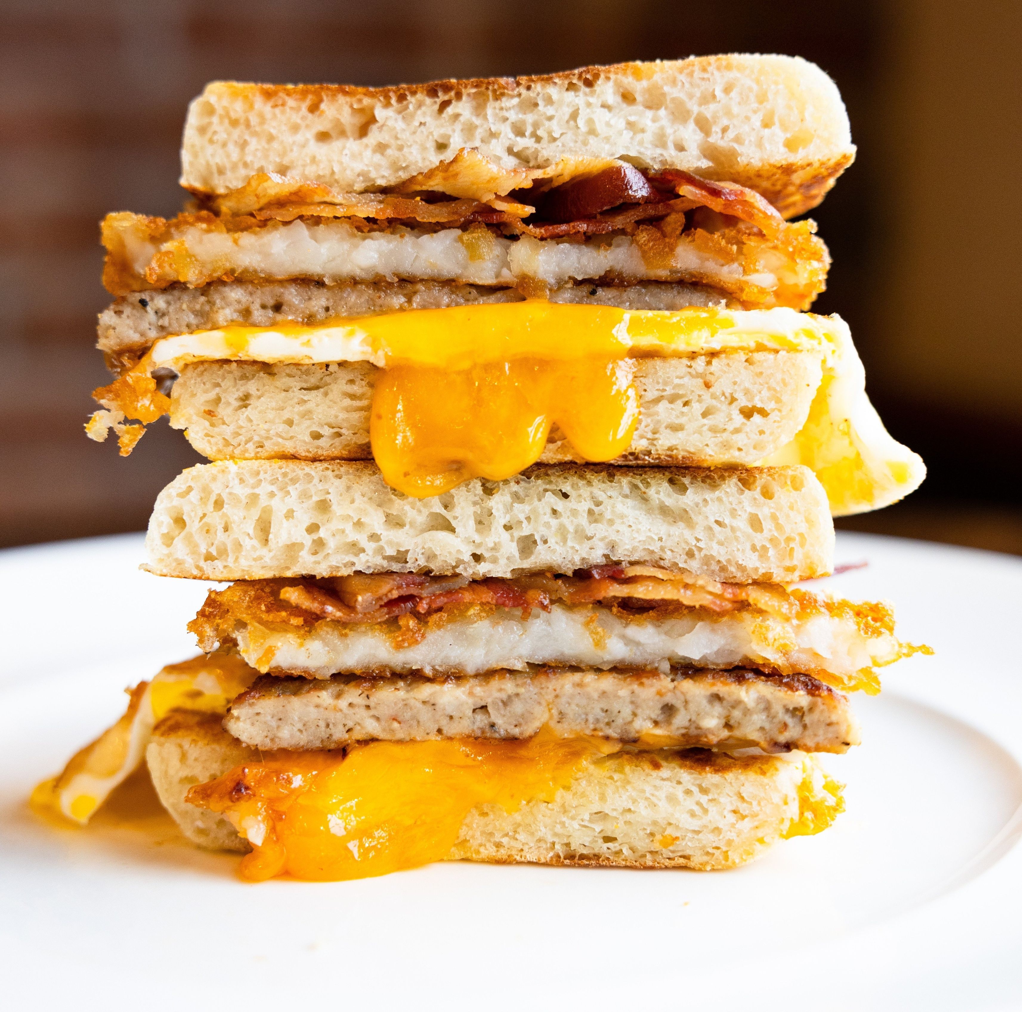 BACON EGG AND CHEESE.