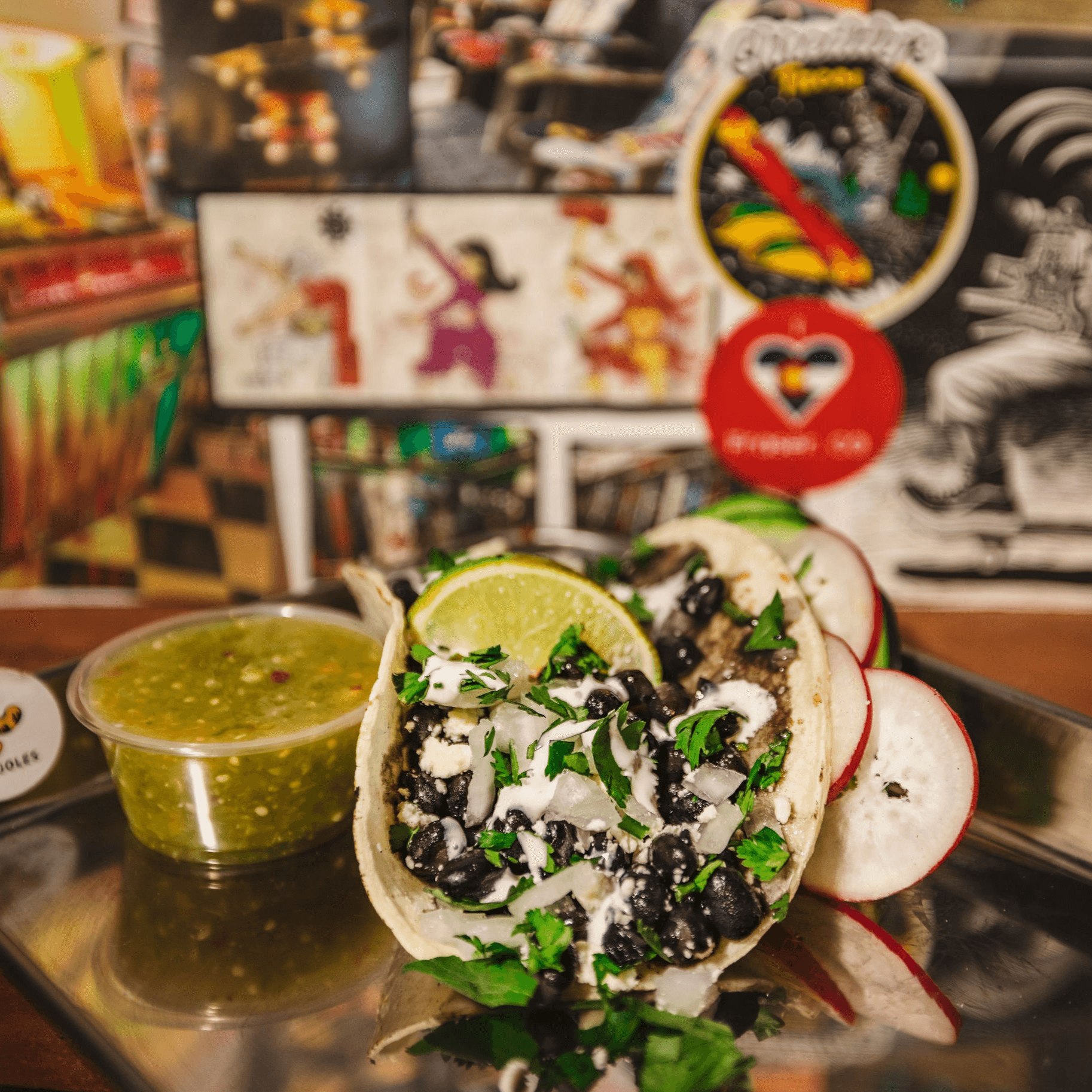 Frijoles Street Taco.