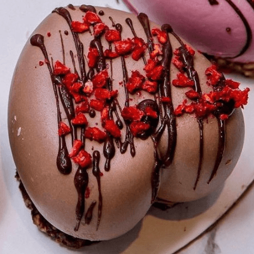 Raw Chocolate Heart Cake