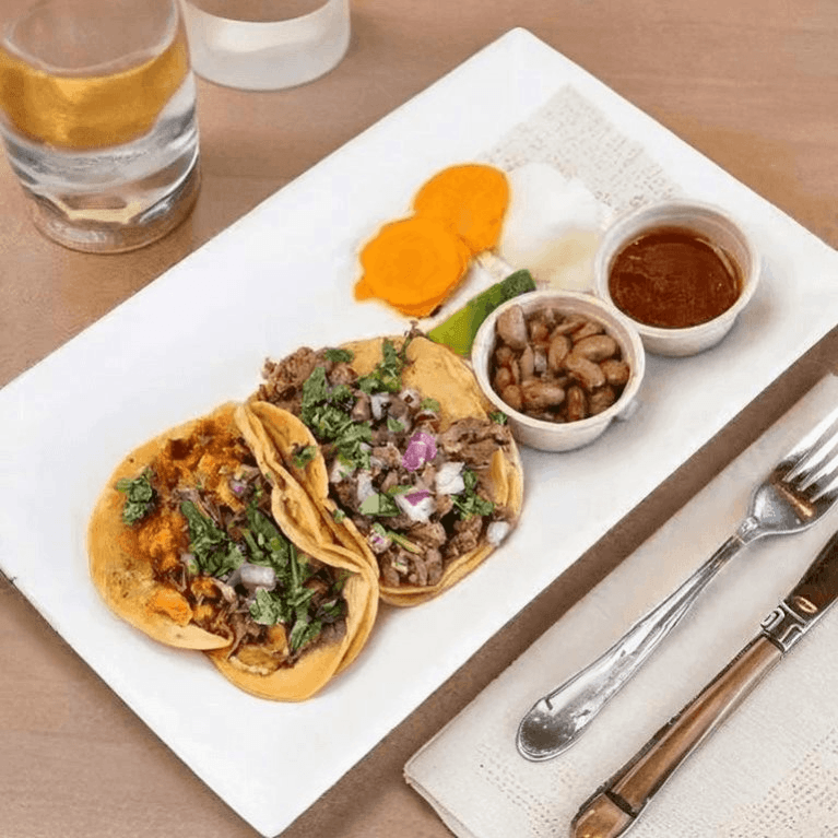 Authentic Mexican Street Tacos.