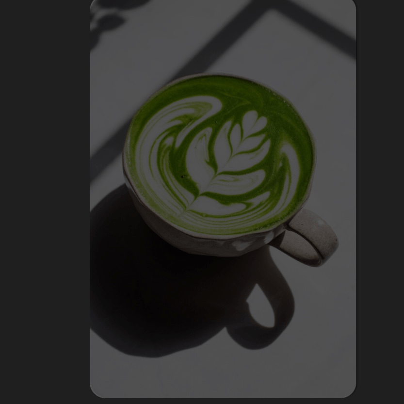 Orange Eclipse Iced Latte.