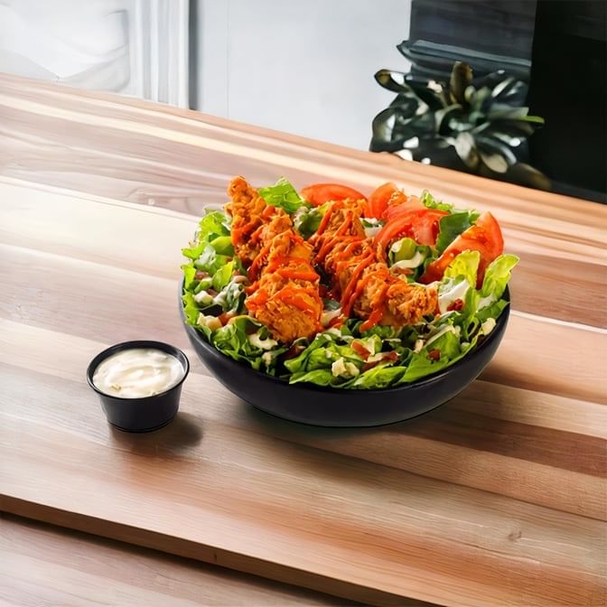 Chicken Tenders Salad.