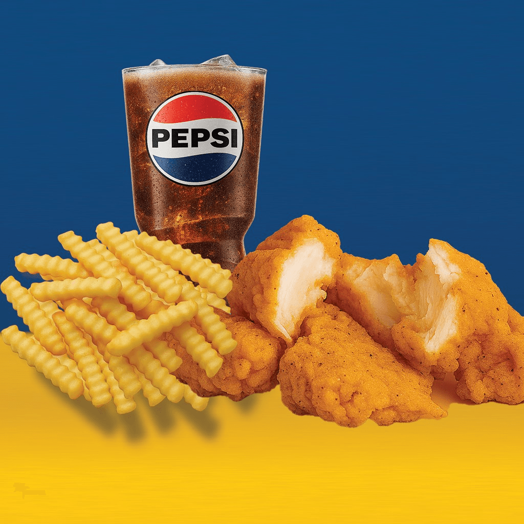 20. 5pc. Chicken Strips Combo.