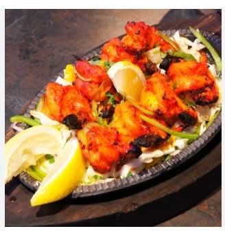 Prawn Angare (Tandoori Shrimp).