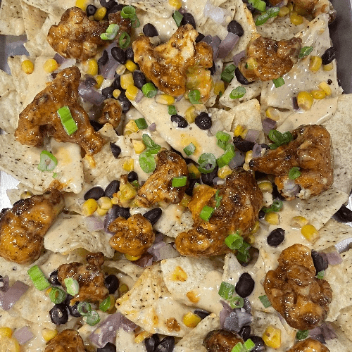 Bang Bang Cauliflower Nachos