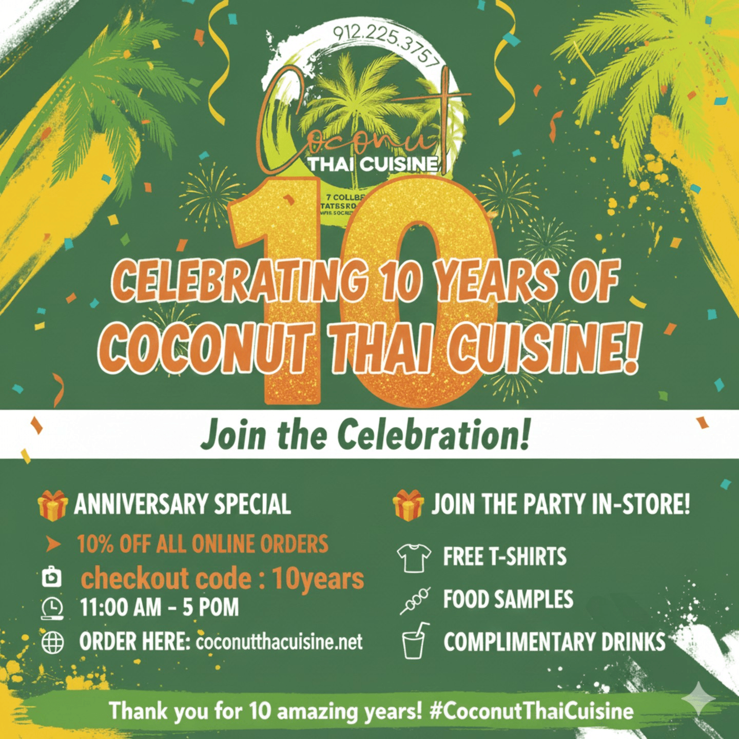 10th Year Anniversary! 