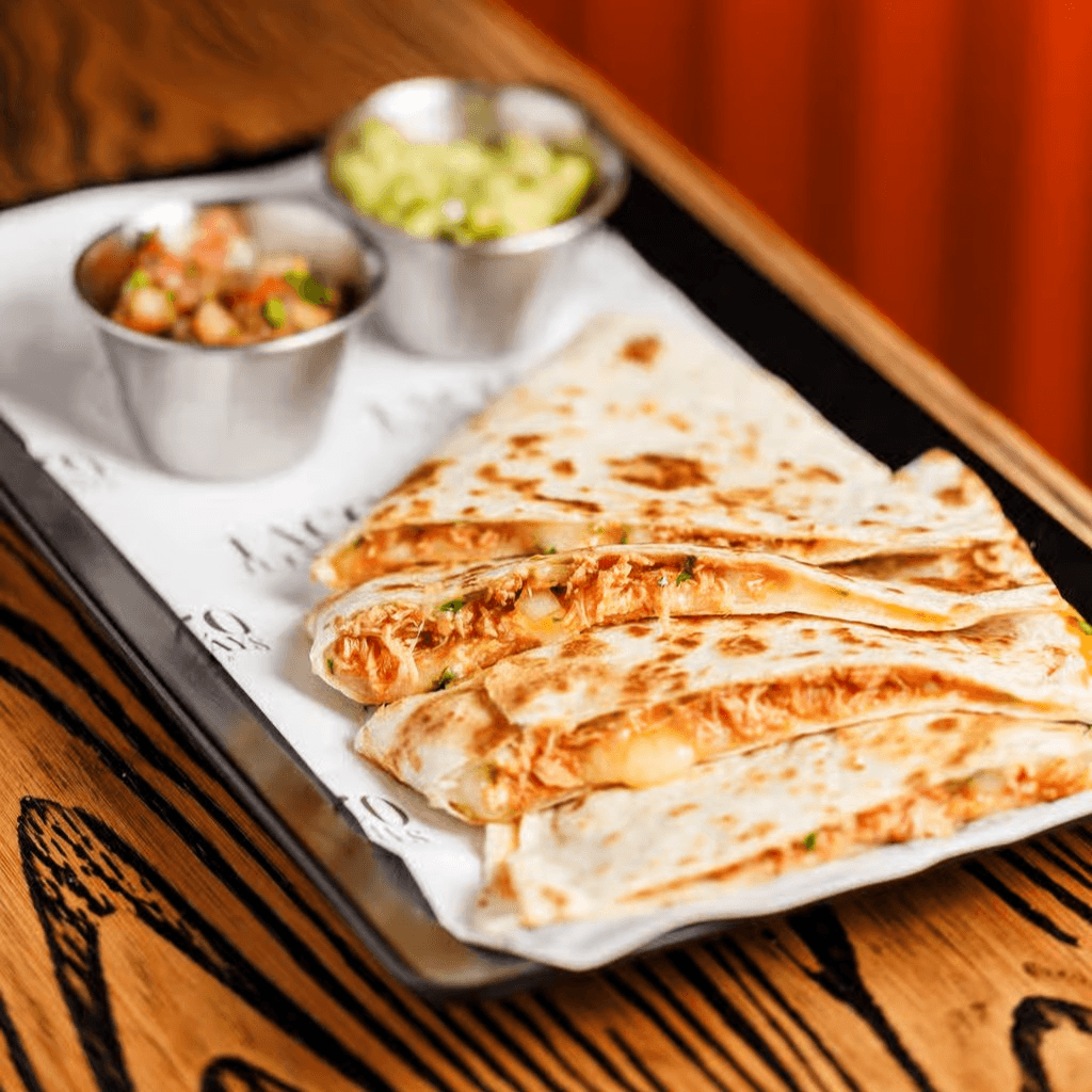 Any meat quesadilla.