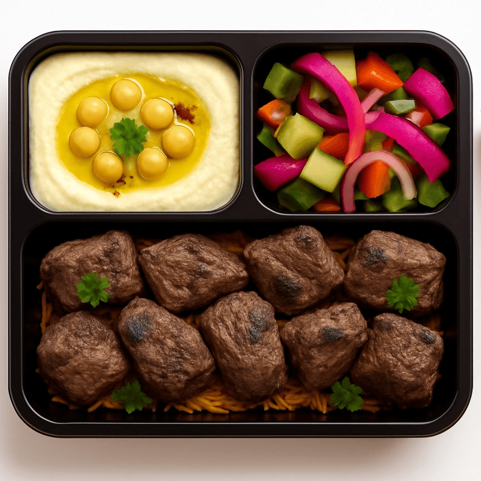 Lamb Kabob Plate (Tenderloin).