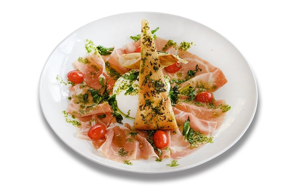 Burrata & Prosciutto.