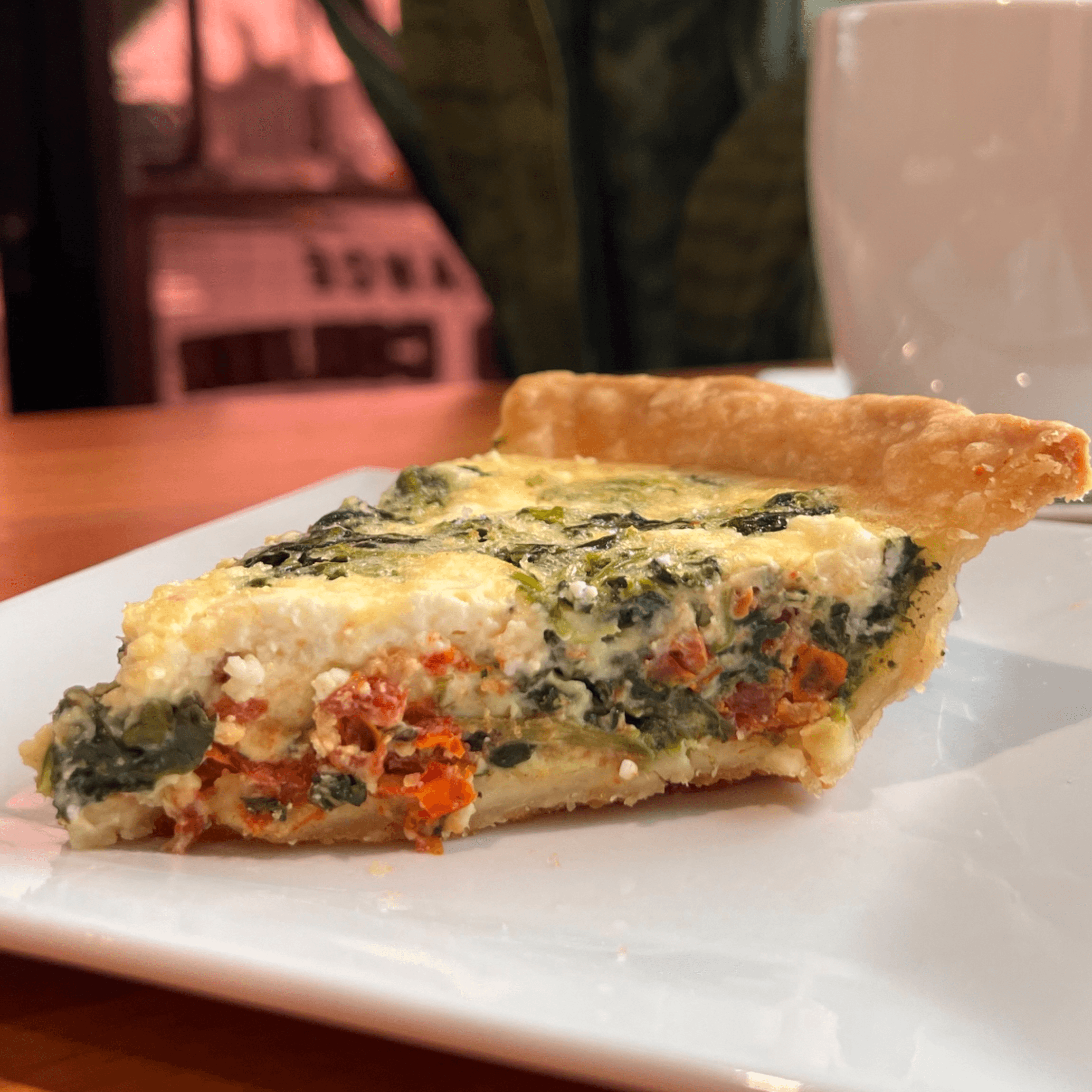 *9” GF Sun-Dried Tomato Quiche - Served Cold (T).