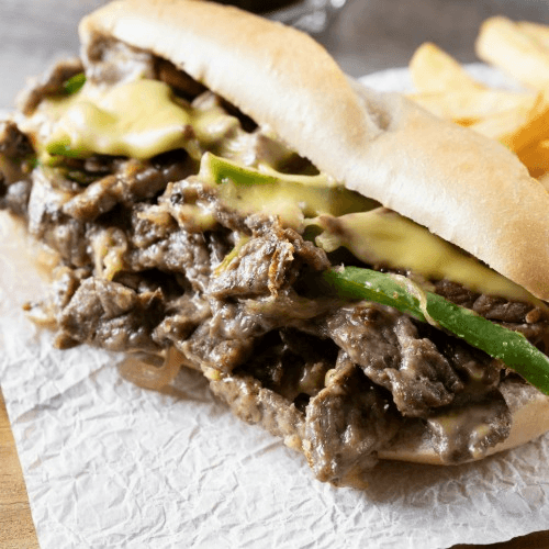 1. Philly Cheesesteak (Let's Have Lunch).