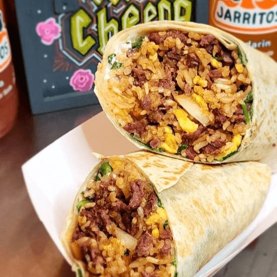 Korean Beef Burrito.
