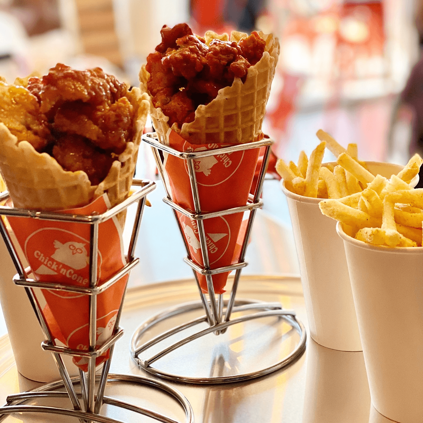 Fried Chicken That’s Easy to Grab and Go