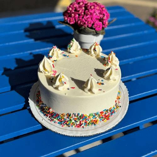 6" Funfetti Cake-Serves 6-8