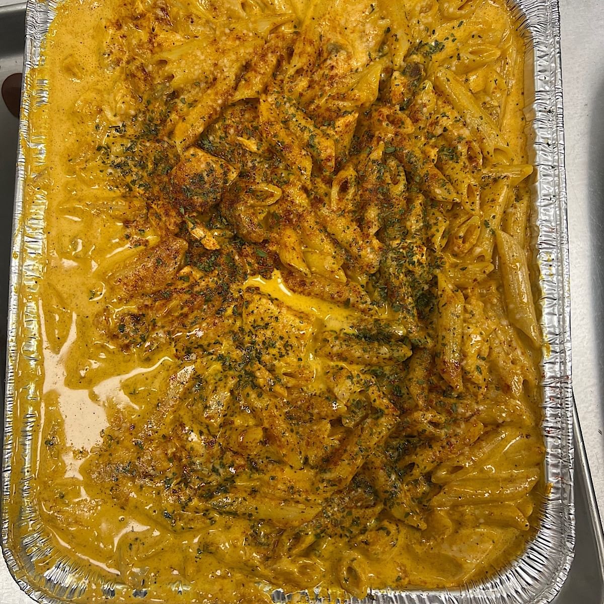 Family Size Cajun Chicken Pasta.