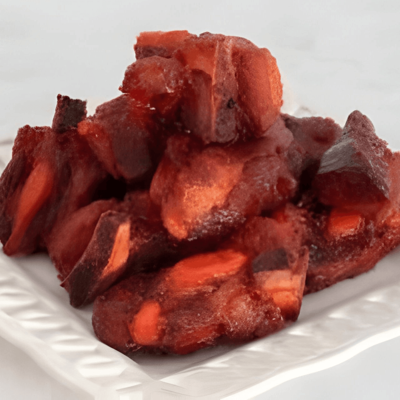 Spare rib tips luncheon.