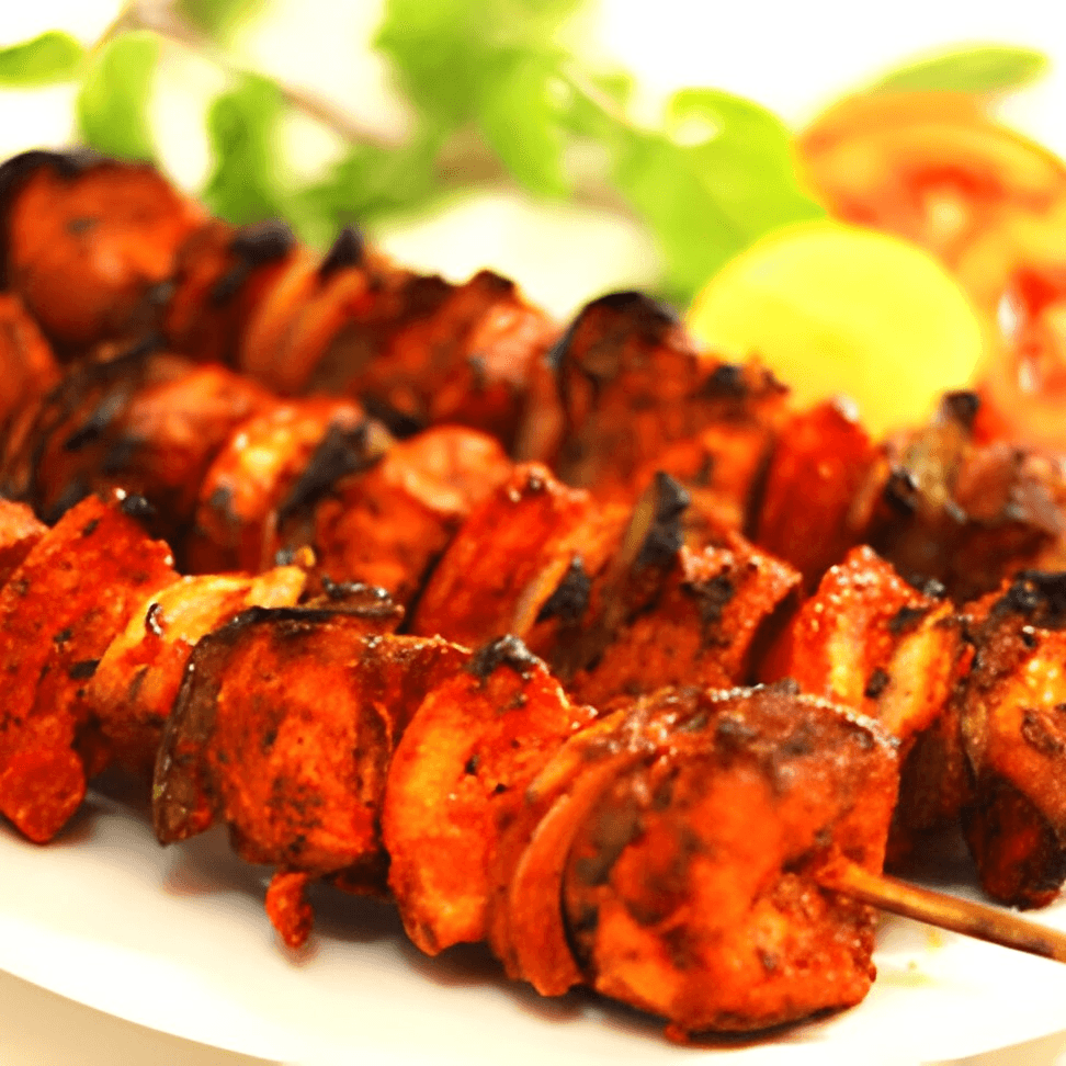 Chicken tikka.