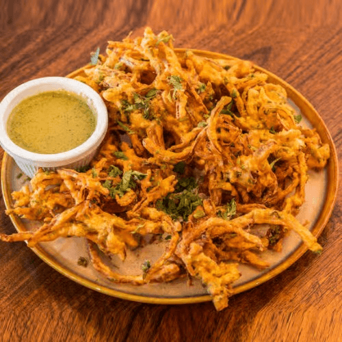 Onion Pakora.