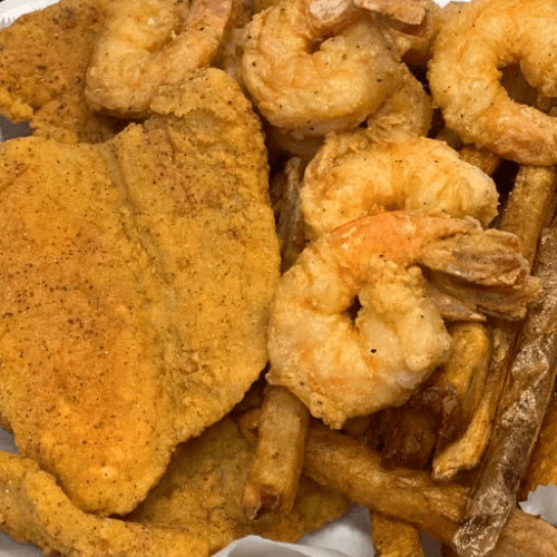Shrimp and Fish..