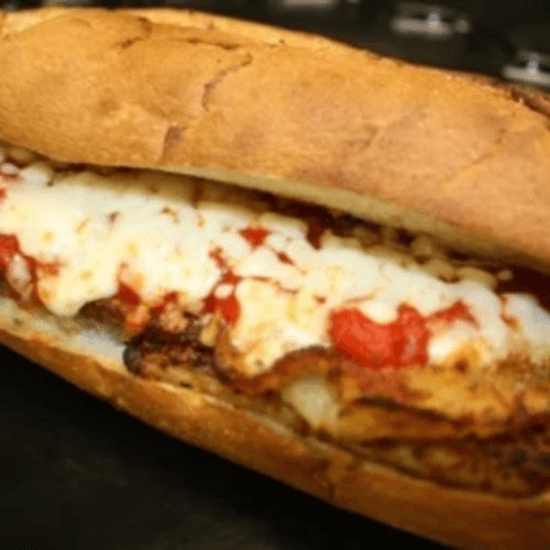 Chicken Parm Sub.