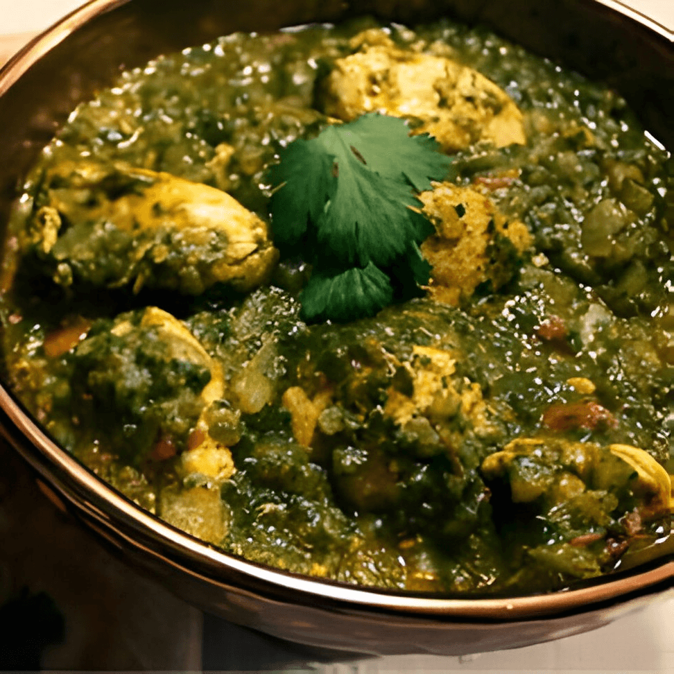 Chicken saag.
