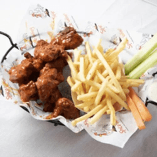 Wings (Boneless) Combo.