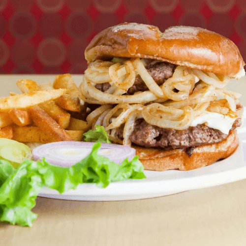 Classic Smash Burger.