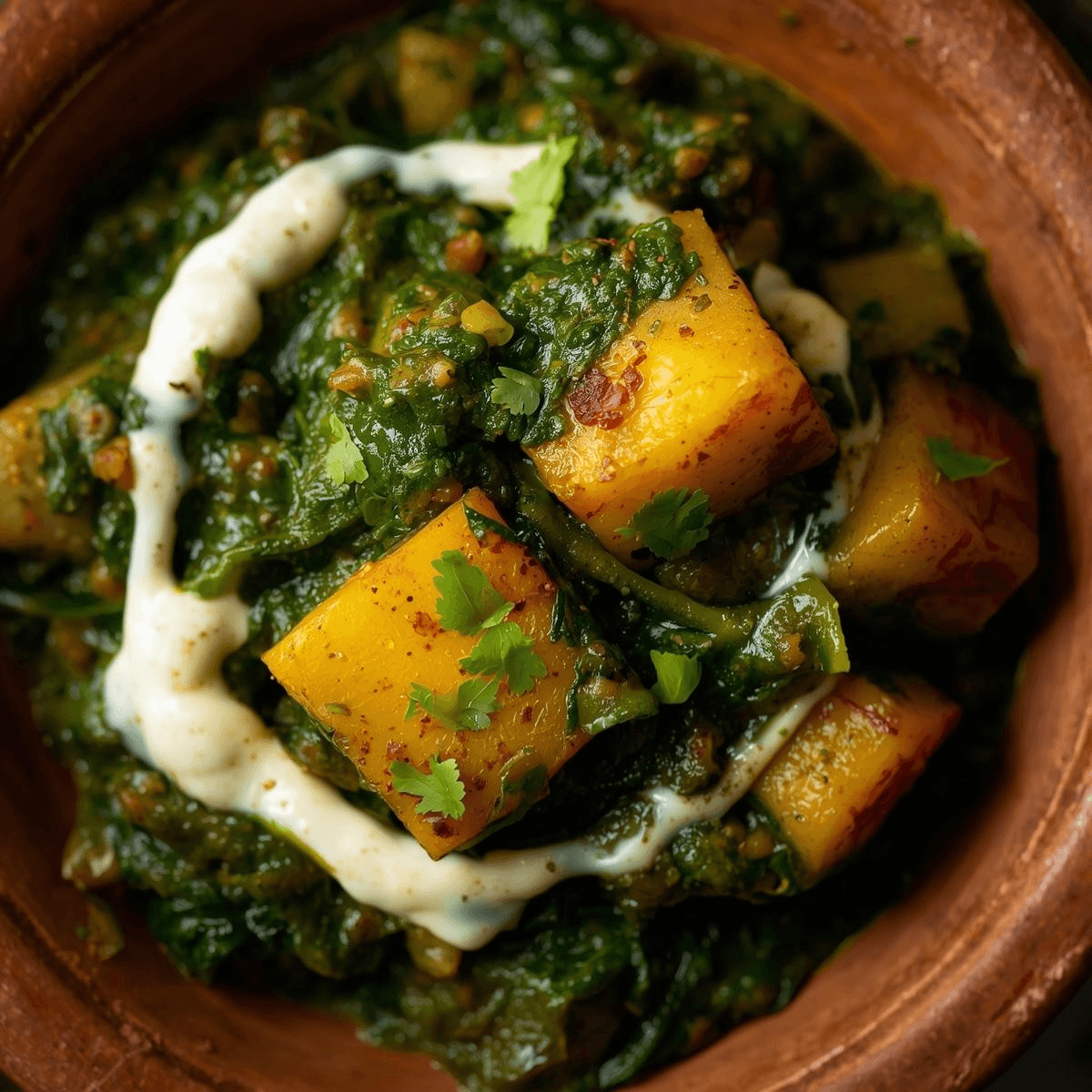Aloo Palak.