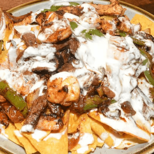 Fajita Nachos.