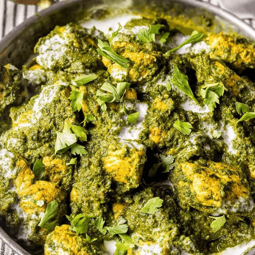 Chicken Saag (Ckn+Spinach).