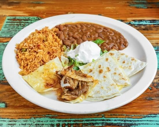 Pulled Pork Quesadilla.