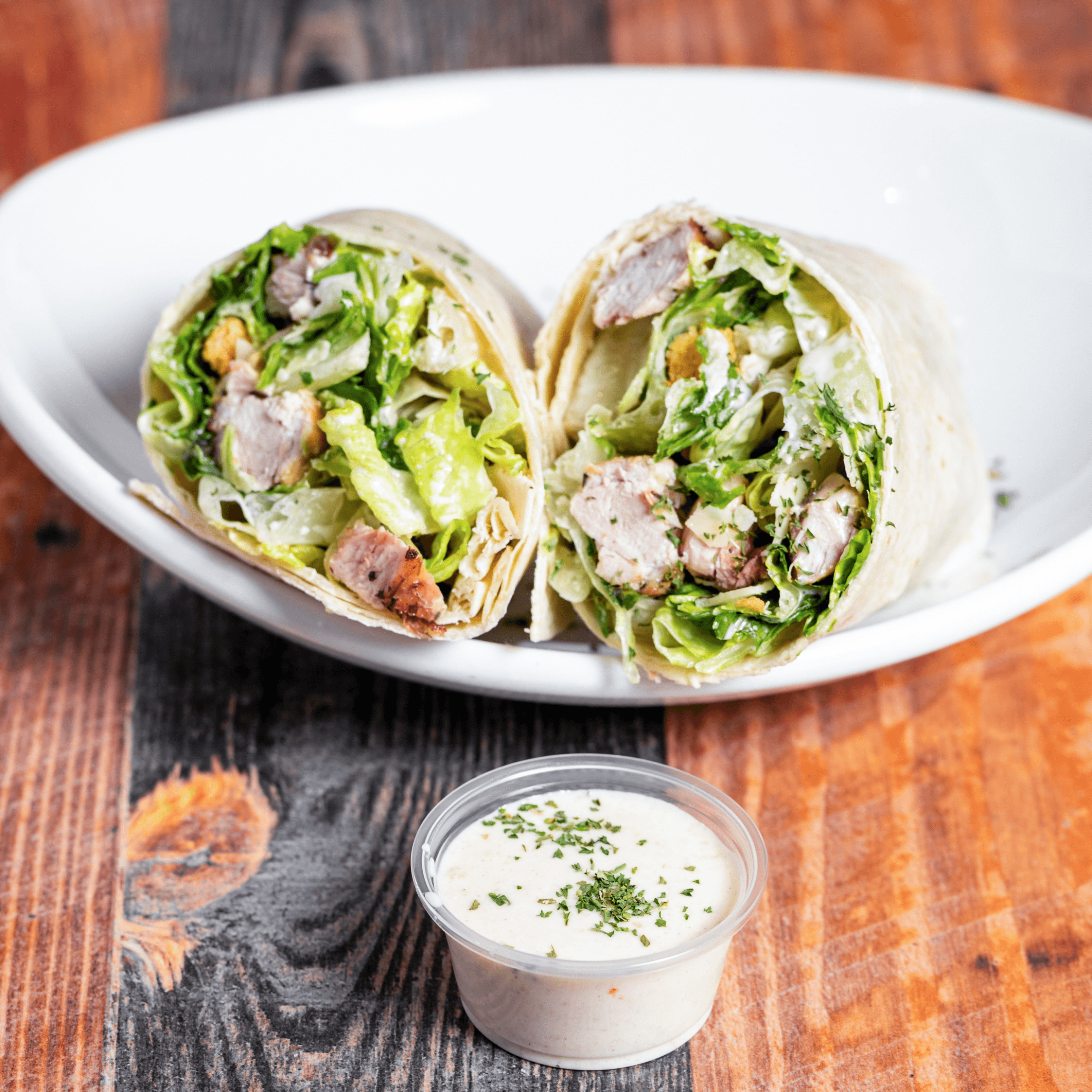 Chicken Caesar Wrap (Cold).