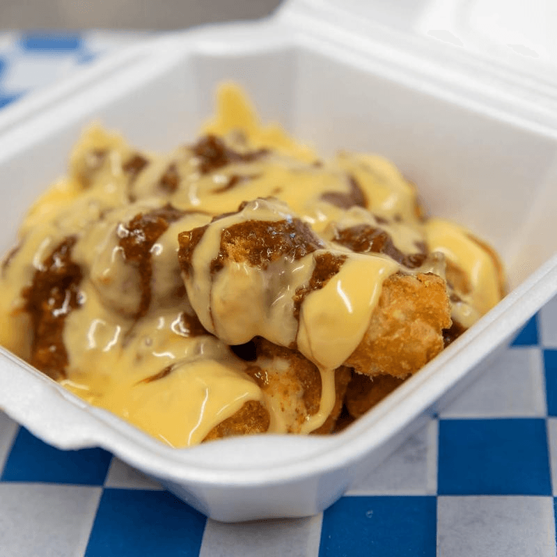 Chili Cheese Tots.